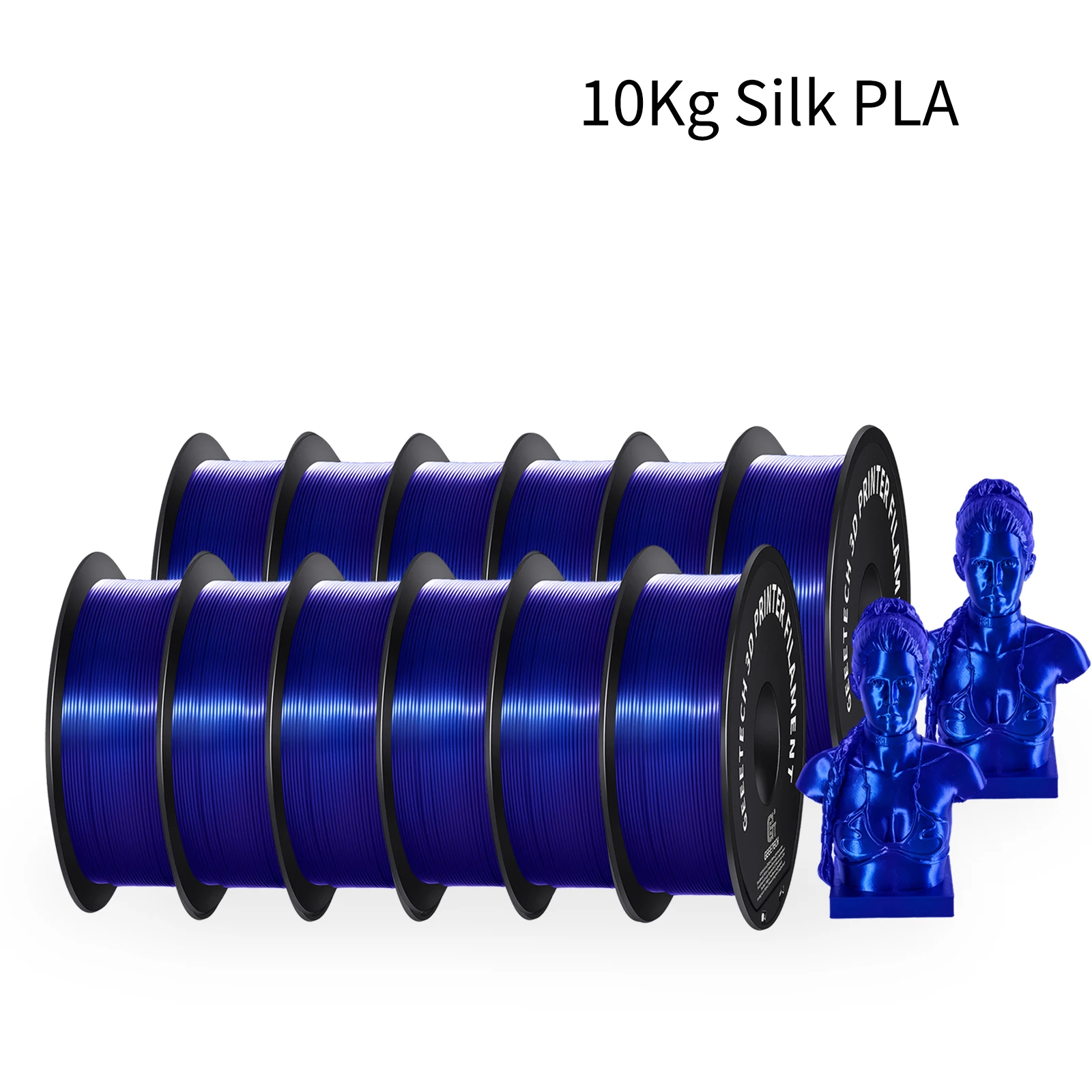 Filament GEEETECH PLA Niebieski Jedwabny (BLUE SILK)