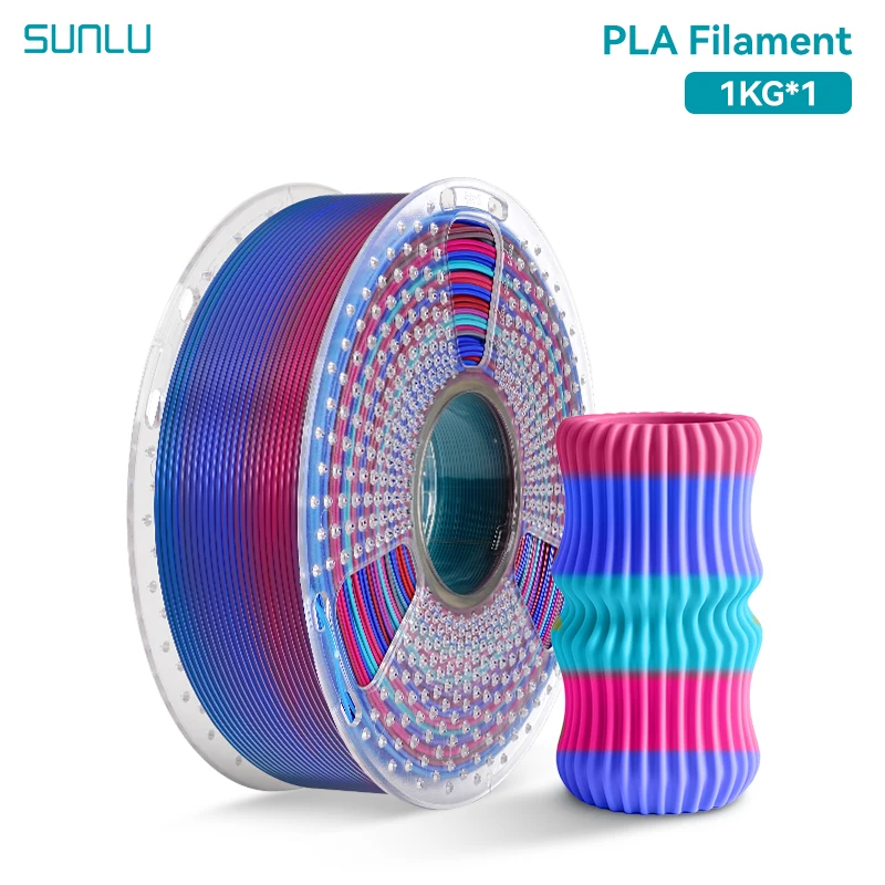 Filament SUNLU PLA  Tęczowy (RAINBOW)