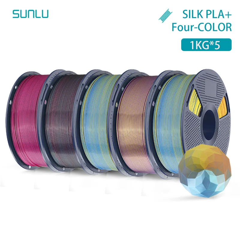 Filament SUNLU PLA FOUR Jedwabny (FOUR SILK)