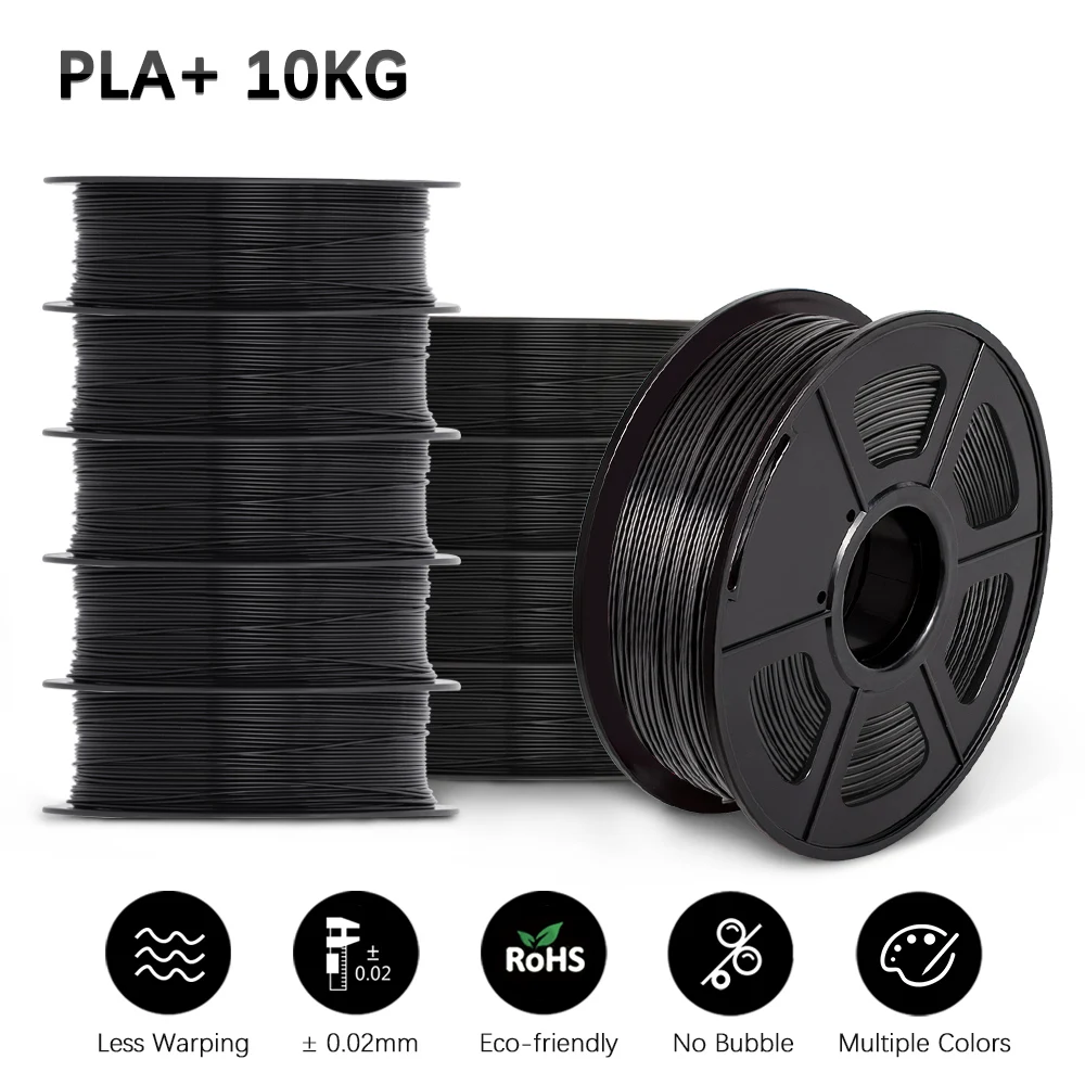 Filament SUNLU PLA Czarny (BLACK)