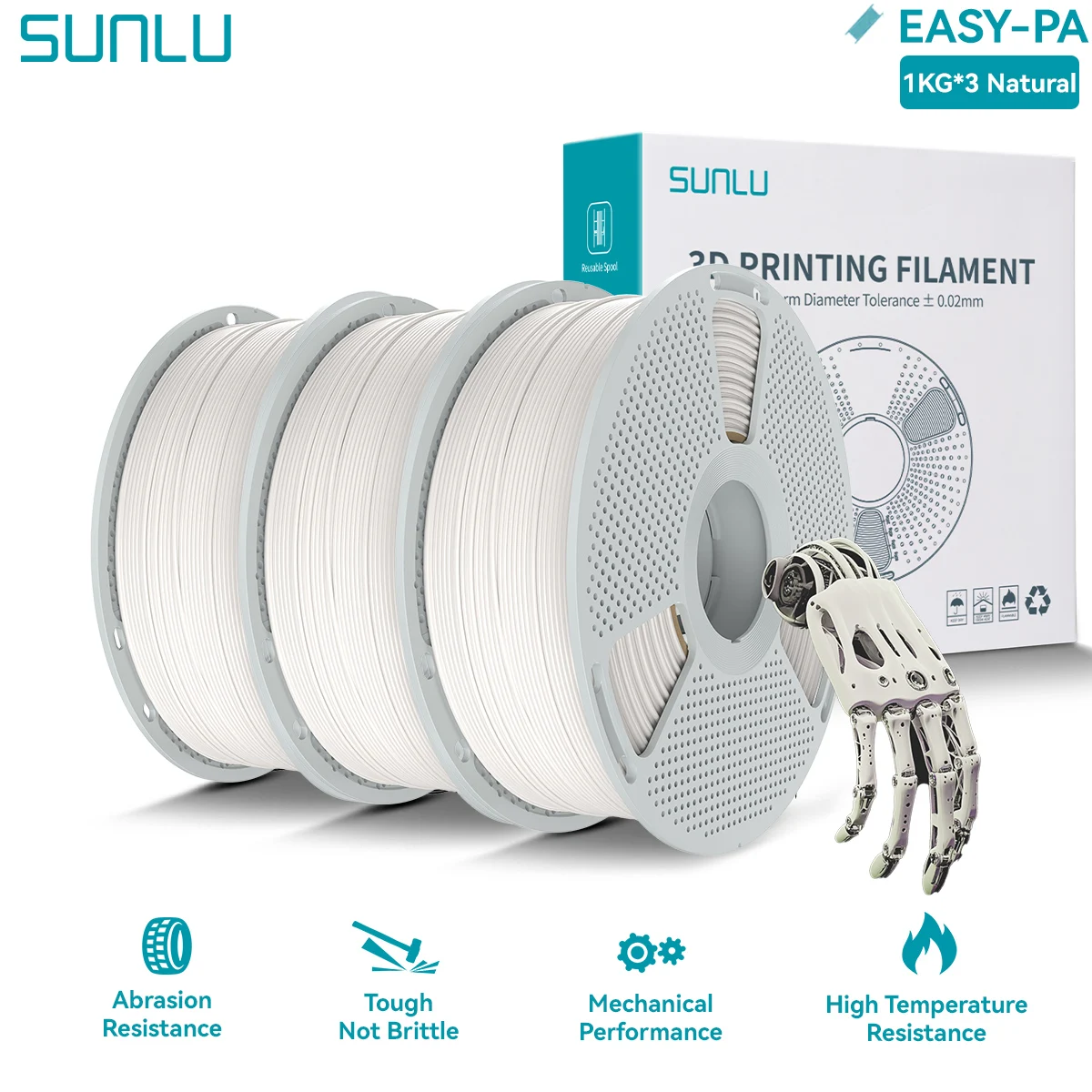 Filament SUNLU ABS-CF 