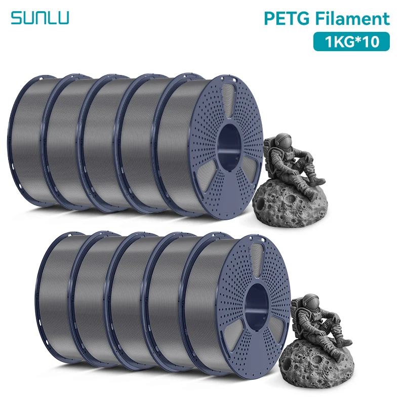 Filament SUNLU PETG Szary (GRAY)