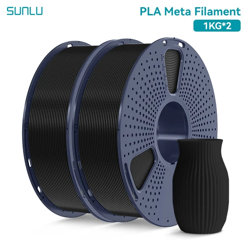 Filament SUNLU PLA Czarny (BLACK)