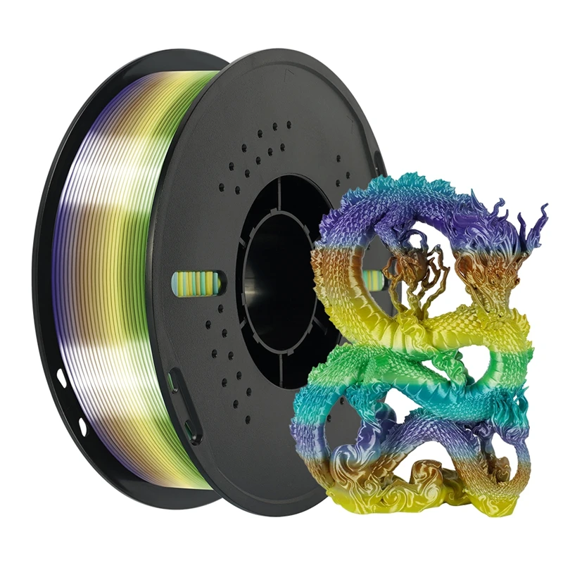 Filament Kingroon PLA  Tęczowy Jedwabny (RAINBOW SILK)