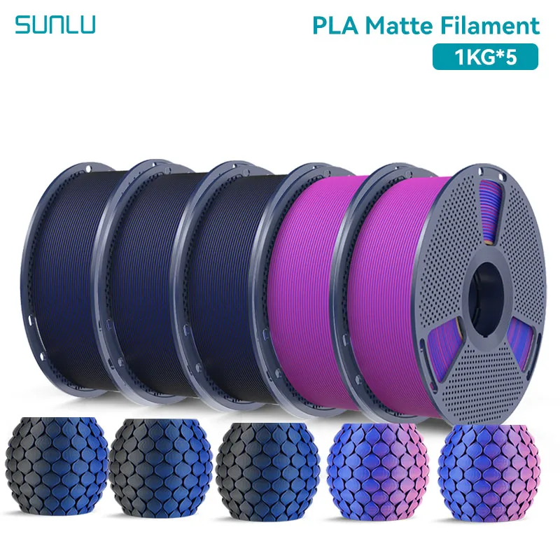 Filament SUNLU PLA Dwukolorowy Matowy (DUAL MATTE)