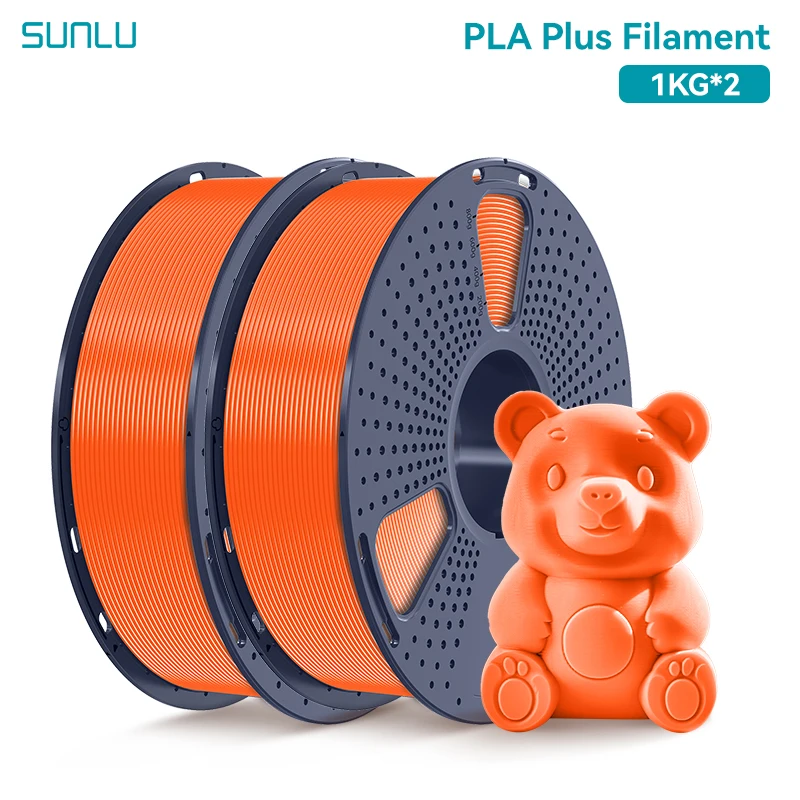 Filament SUNLU PLA Plus Pomarańczowy (ORANGE)