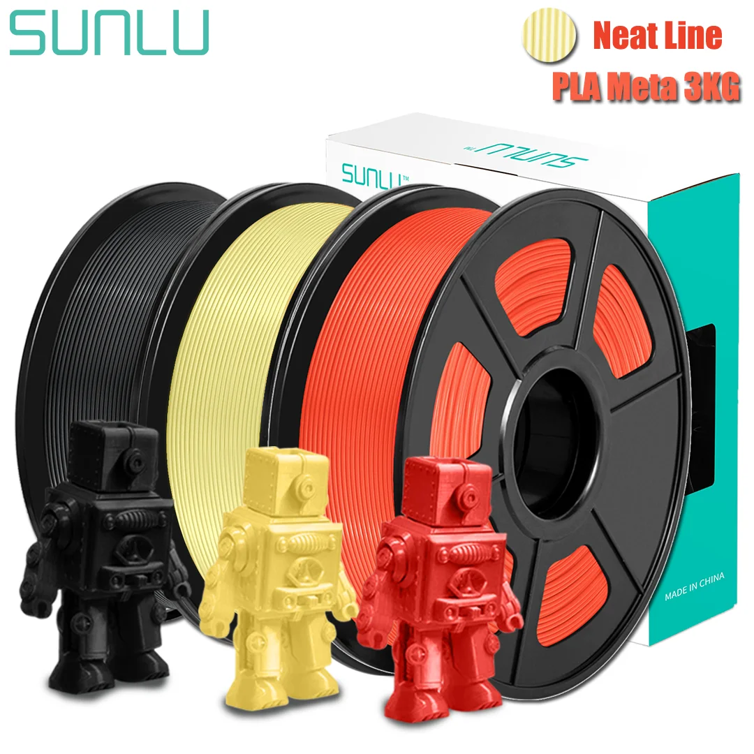 Filament SUNLU PLA Czarny (BLACK)