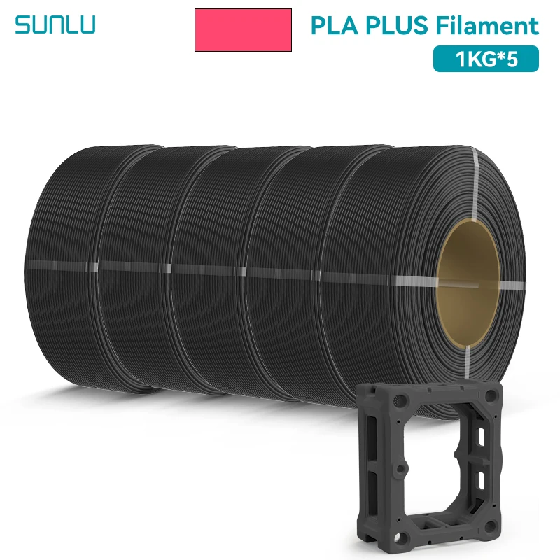 Filament SUNLU PLA Plus Czarny (BLACK)