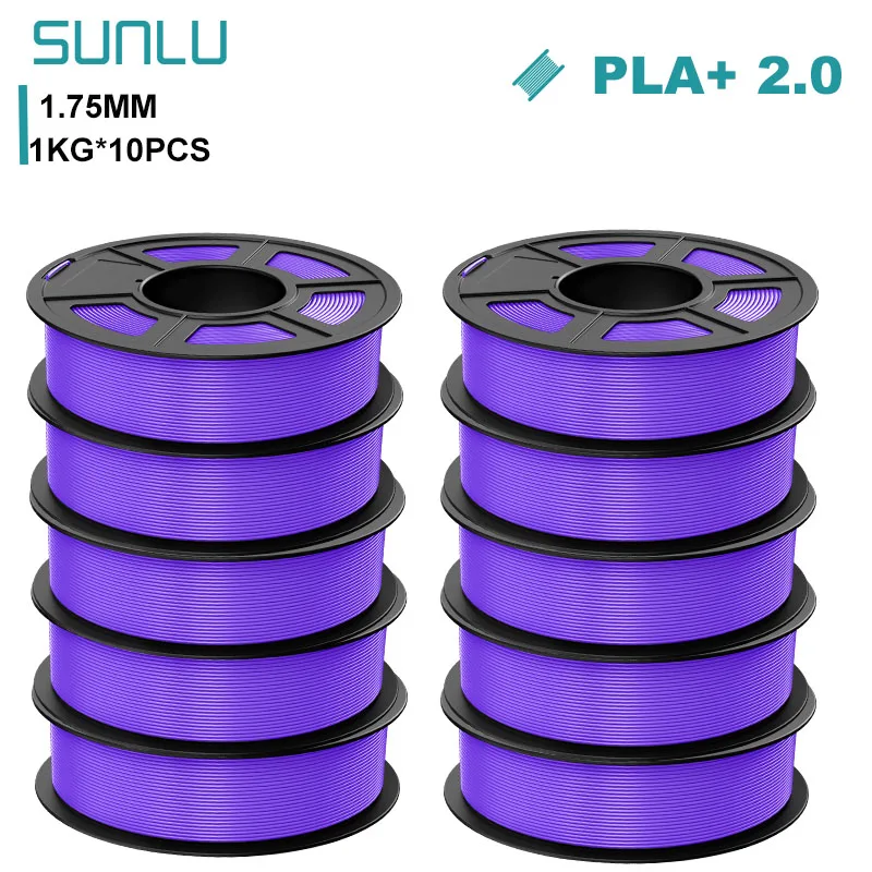 Filament SUNLU PLA Plus Fioletowy (PURPLE)
