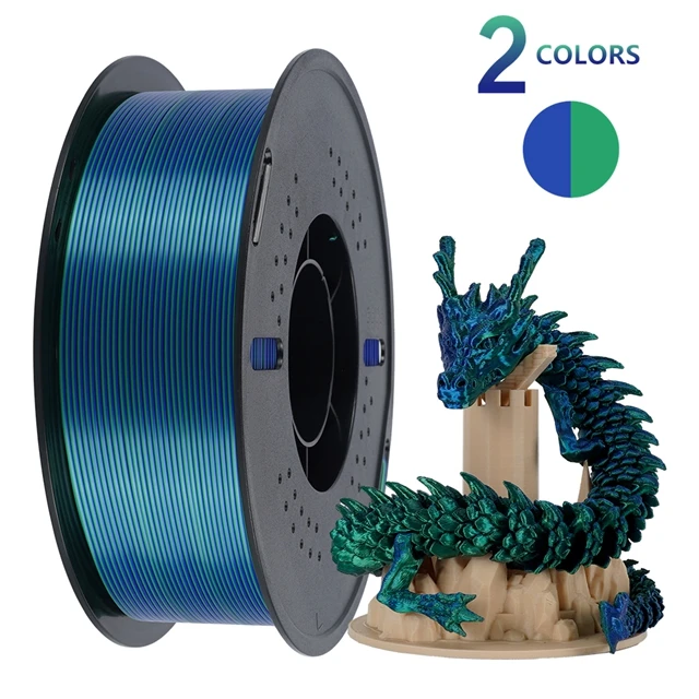 Filament Kingroon PLA  Dwukolorowy Jedwabny (DUAL SILK)