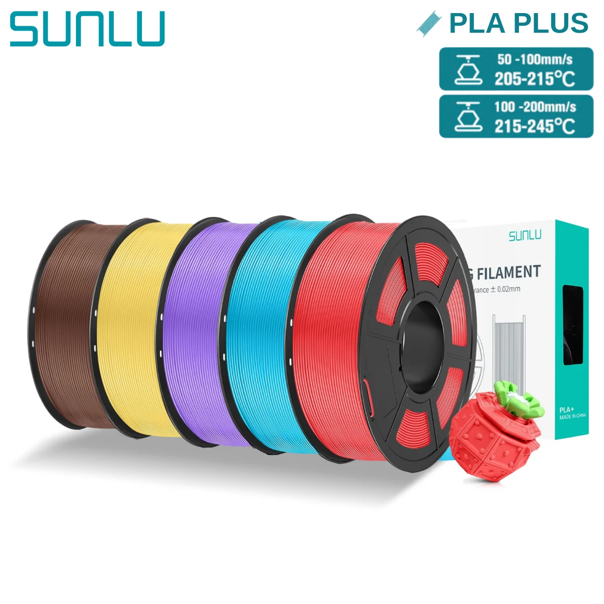 Filament SUNLU PLA Plus 