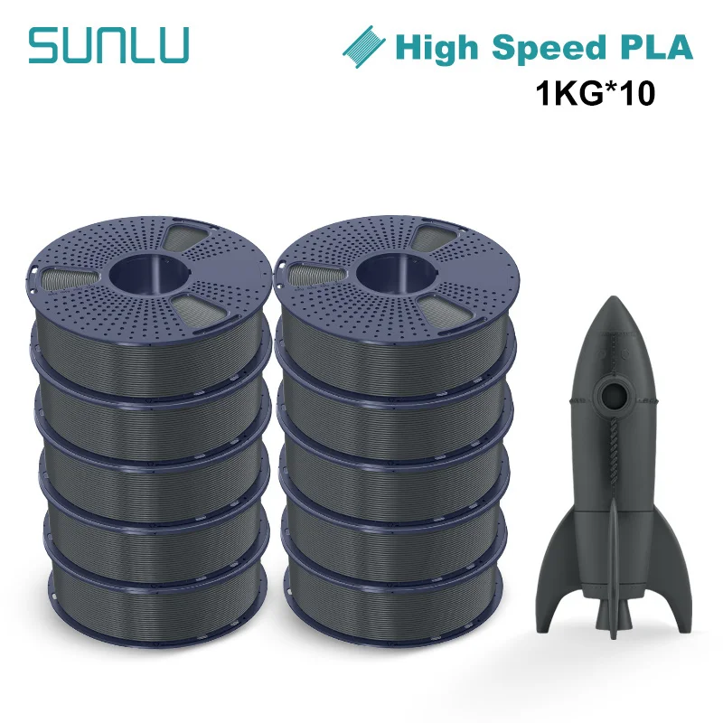 Filament SUNLU PLA High-Speed Szary (GRAY)