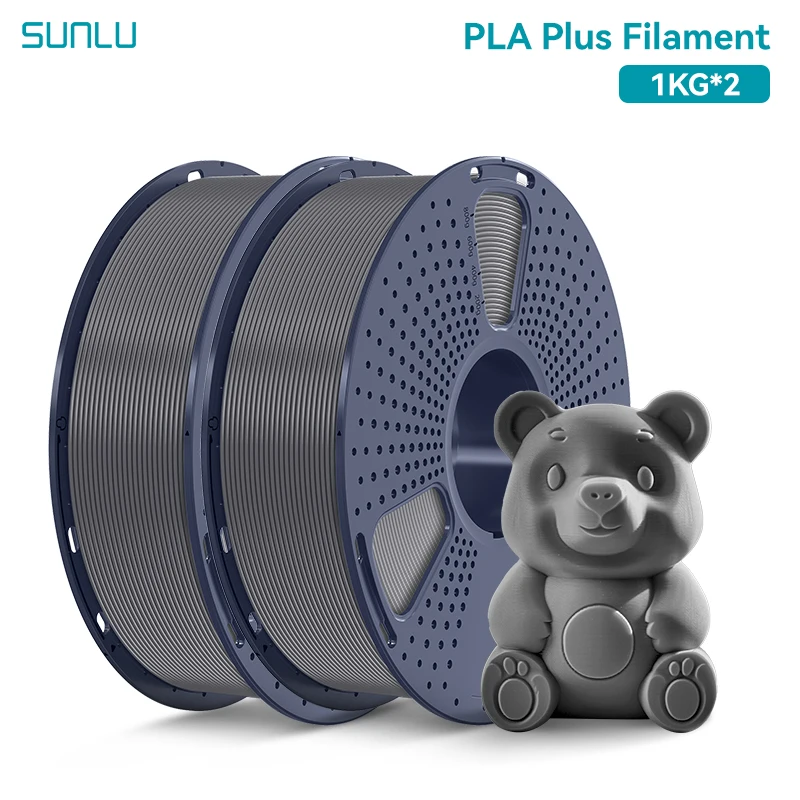 Filament SUNLU PLA Plus Szary (GRAY)