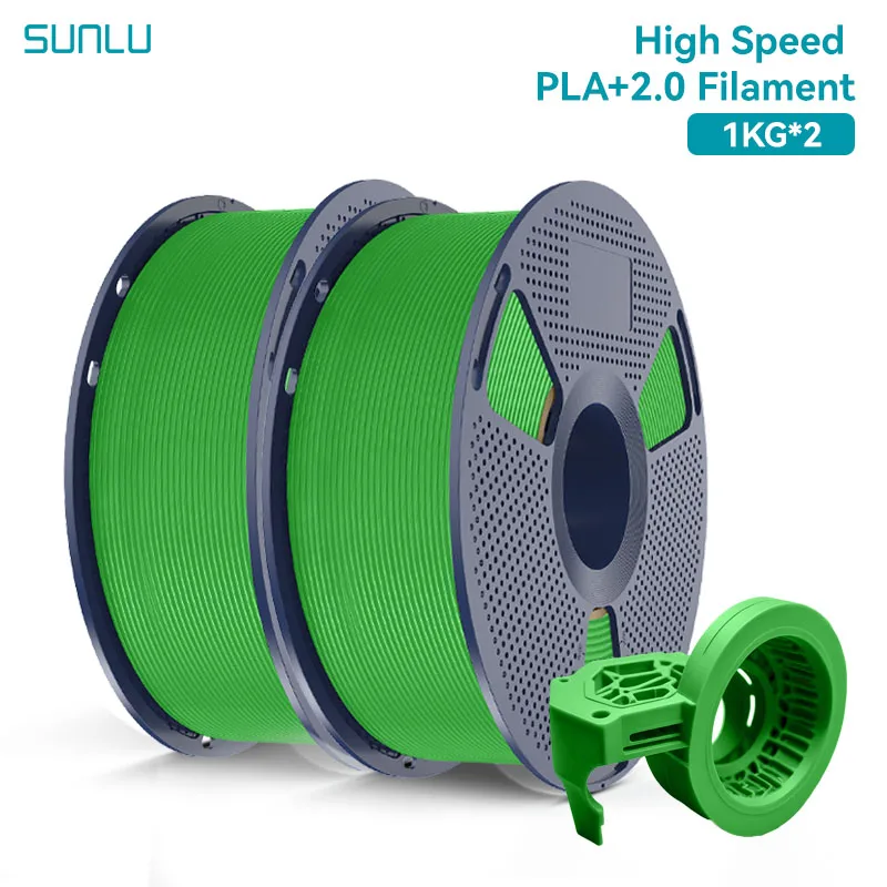 Filament SUNLU PLA Plus High-Speed Zielony (GREEN)