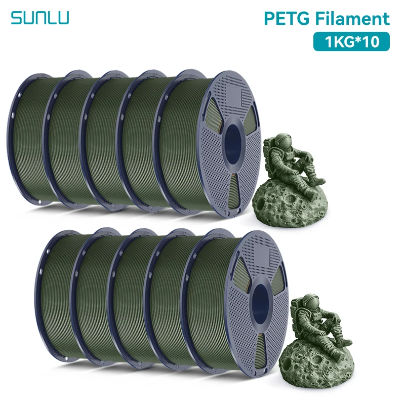 Filament SUNLU PETG Zielony (GREEN)