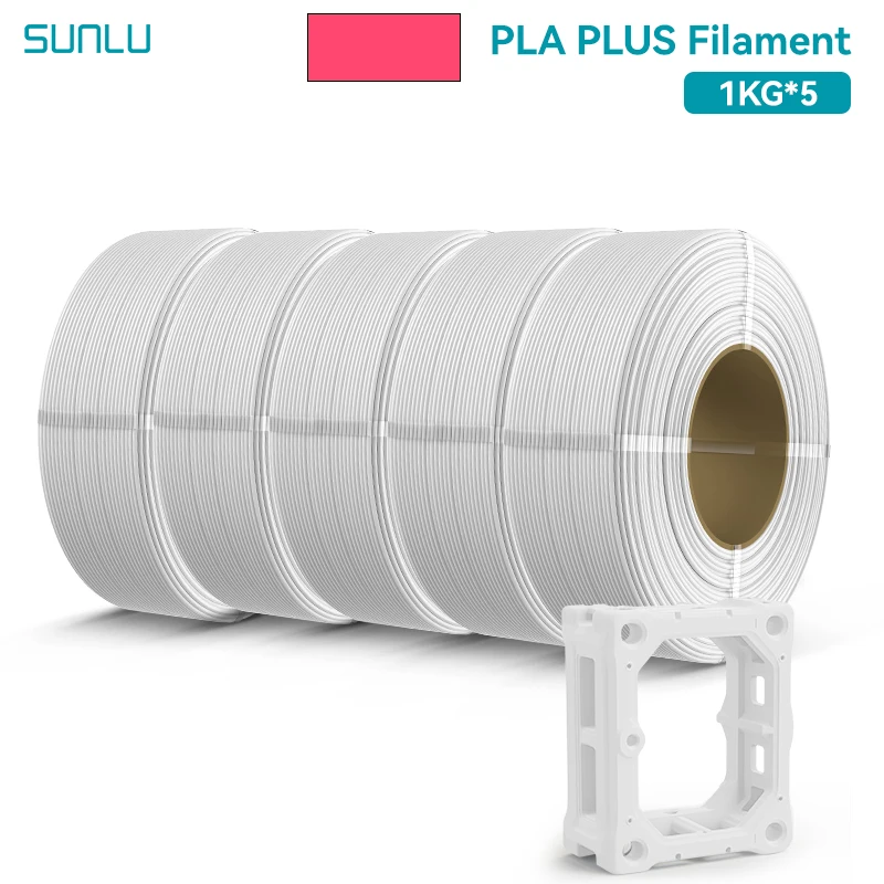 Filament SUNLU PLA Plus Biały (WHITE)