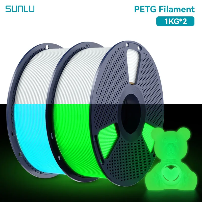 Filament SUNLU PETG Świecący w ciemności (GLOW)