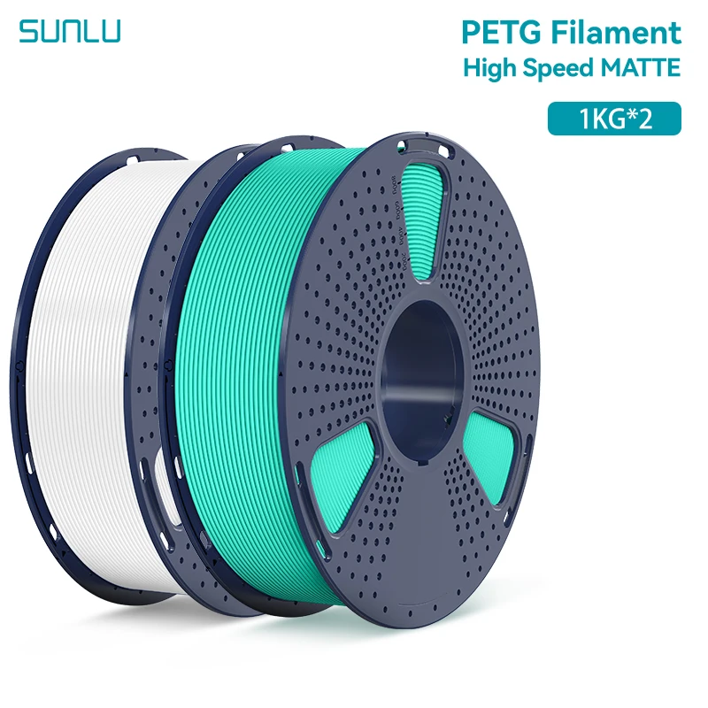 Filament SUNLU PETG High-Speed Zielony Matowy (GREEN MATTE)
