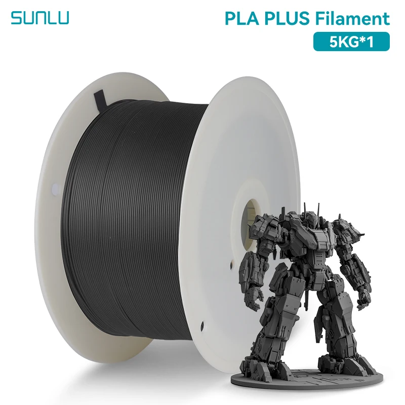 Filament SUNLU PLA Plus Szary (GRAY)