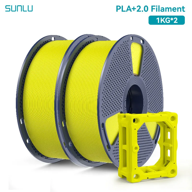 Filament SUNLU PLA Plus Żółty (YELLOW)