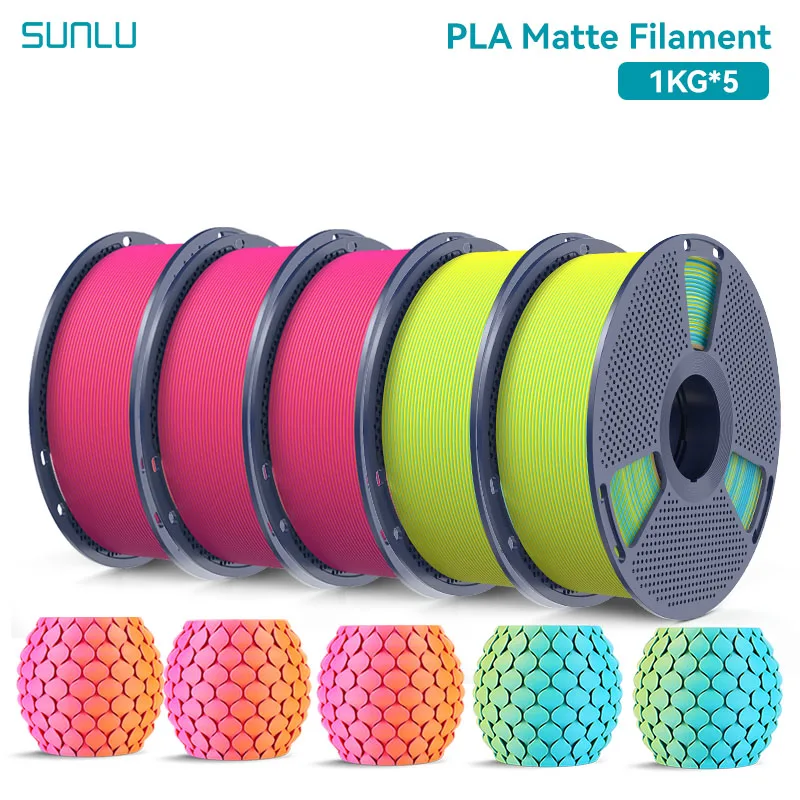 Filament SUNLU PLA  Dwukolorowy Matowy (DUAL MATTE)