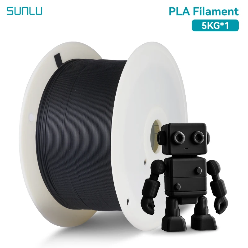 Filament SUNLU PLA Plus Czarny (BLACK)