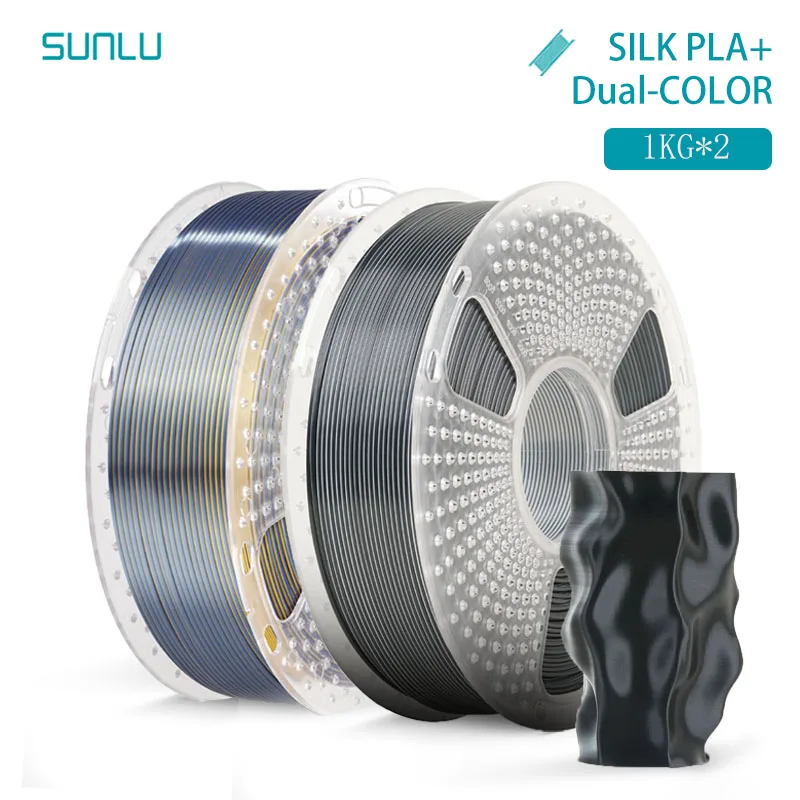 Filament SUNLU PLA  Dwukolorowy Jedwabny (DUAL SILK)