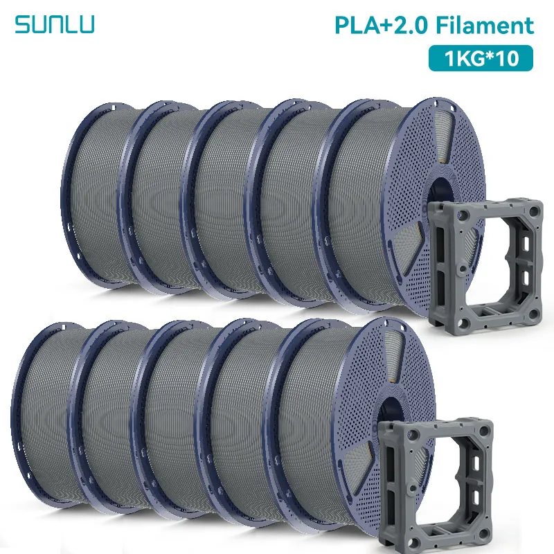 Filament SUNLU PLA Plus Szary (GRAY)