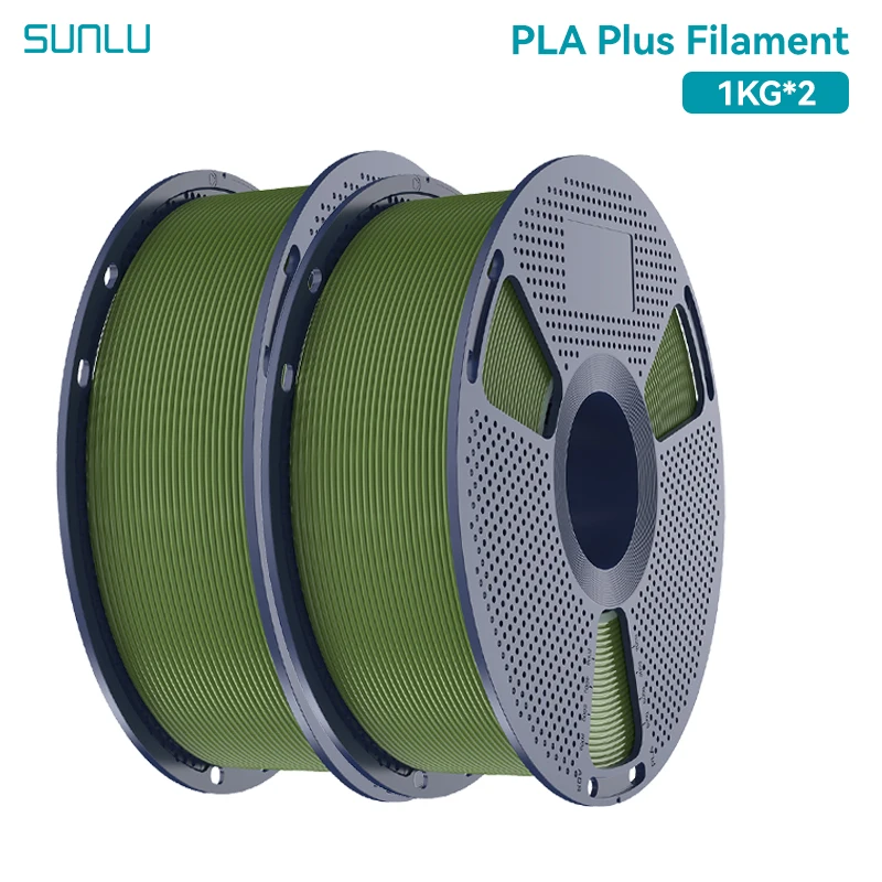 Filament SUNLU PLA Plus Zielony (GREEN)
