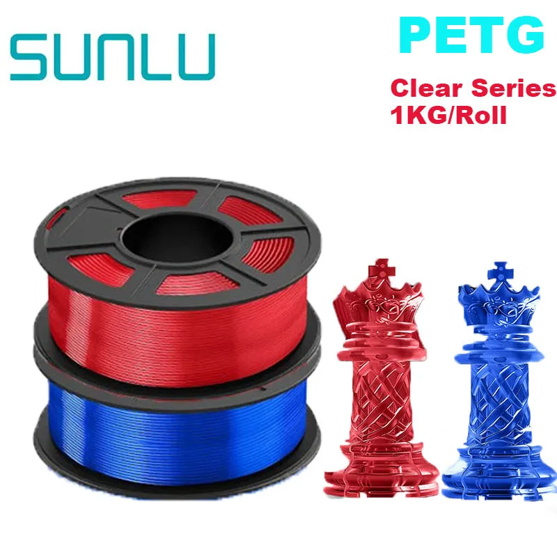 Filament SUNLU PETG  Przezroczysty (TRANSPARENT)