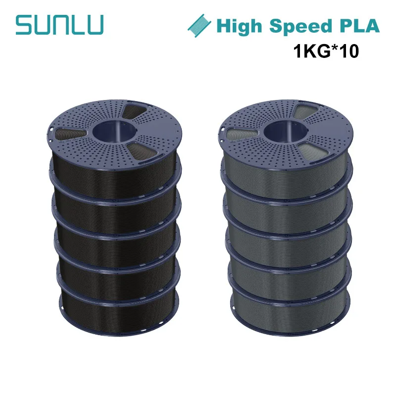 Filament SUNLU PLA High-Speed Czarny (BLACK)