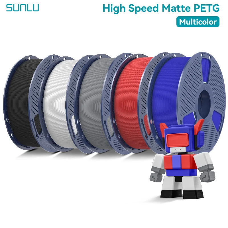Filament SUNLU PETG High-Speed  Matowy (MATTE)