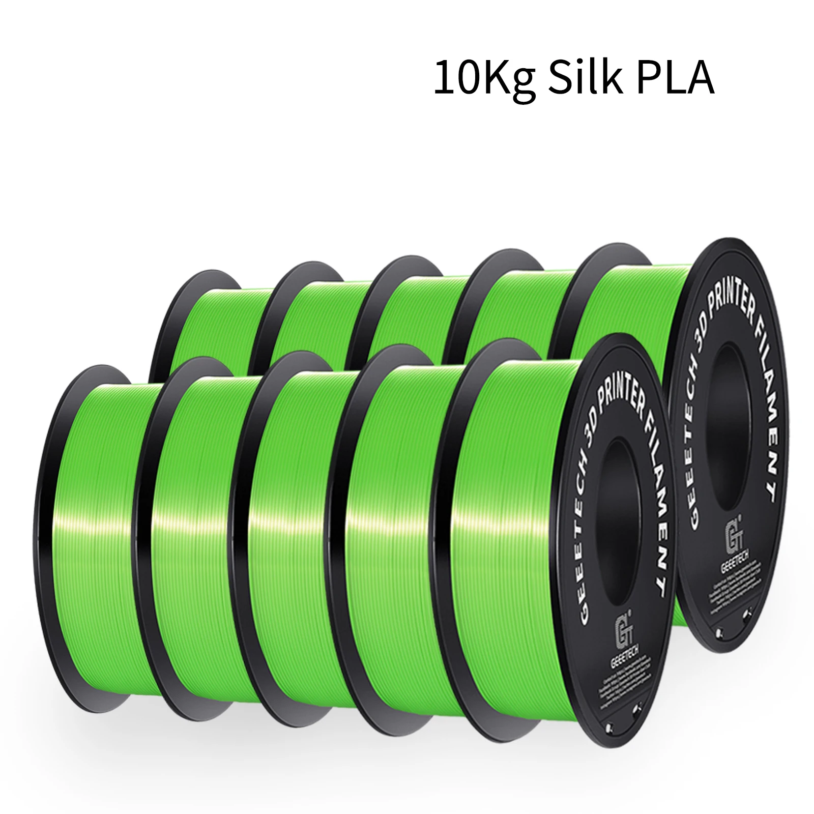 Filament GEEETECH PLA Zielony Jedwabny (GREEN SILK)