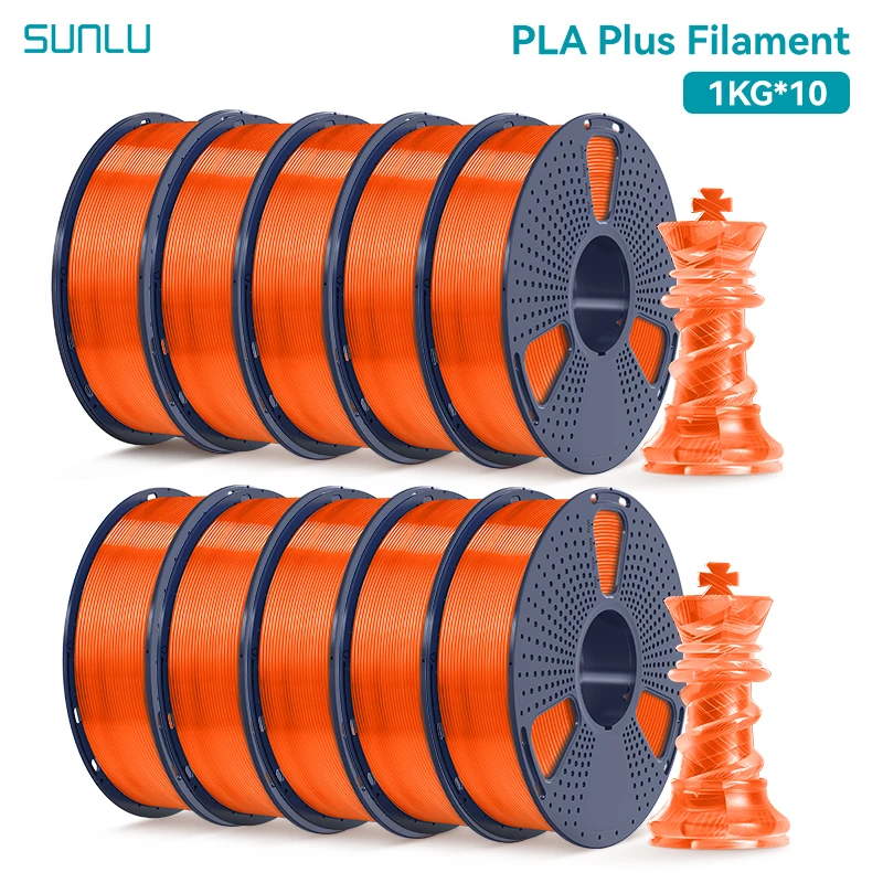 Filament SUNLU PLA Plus Naturalny Przezroczysty (NATURAL TRANSPARENT)