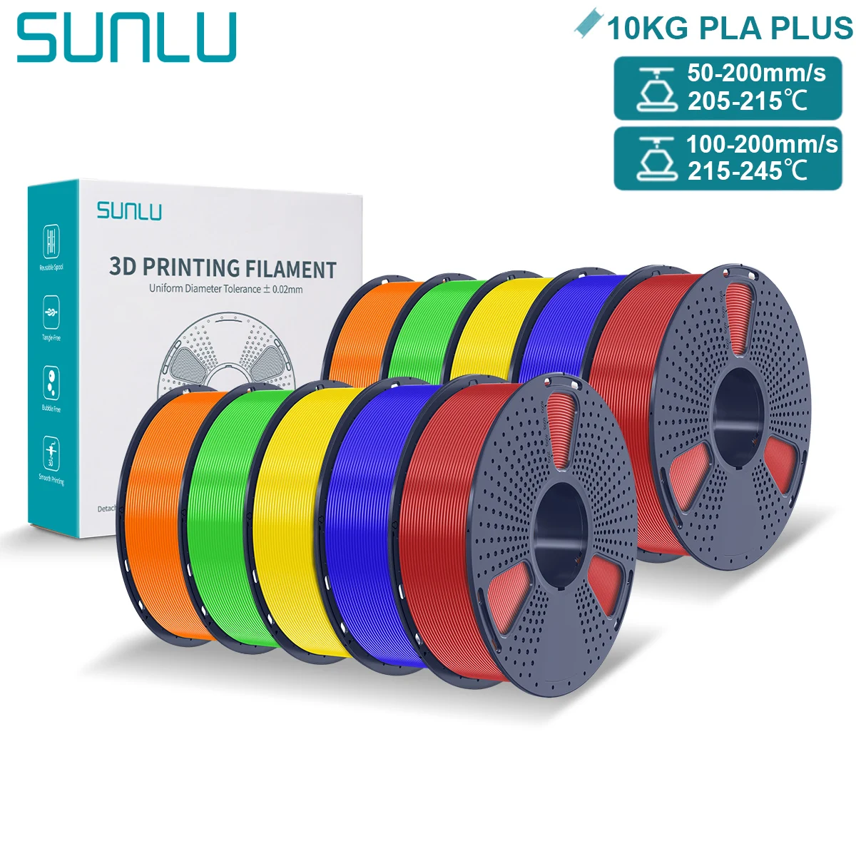 Filament SUNLU PLA Plus 