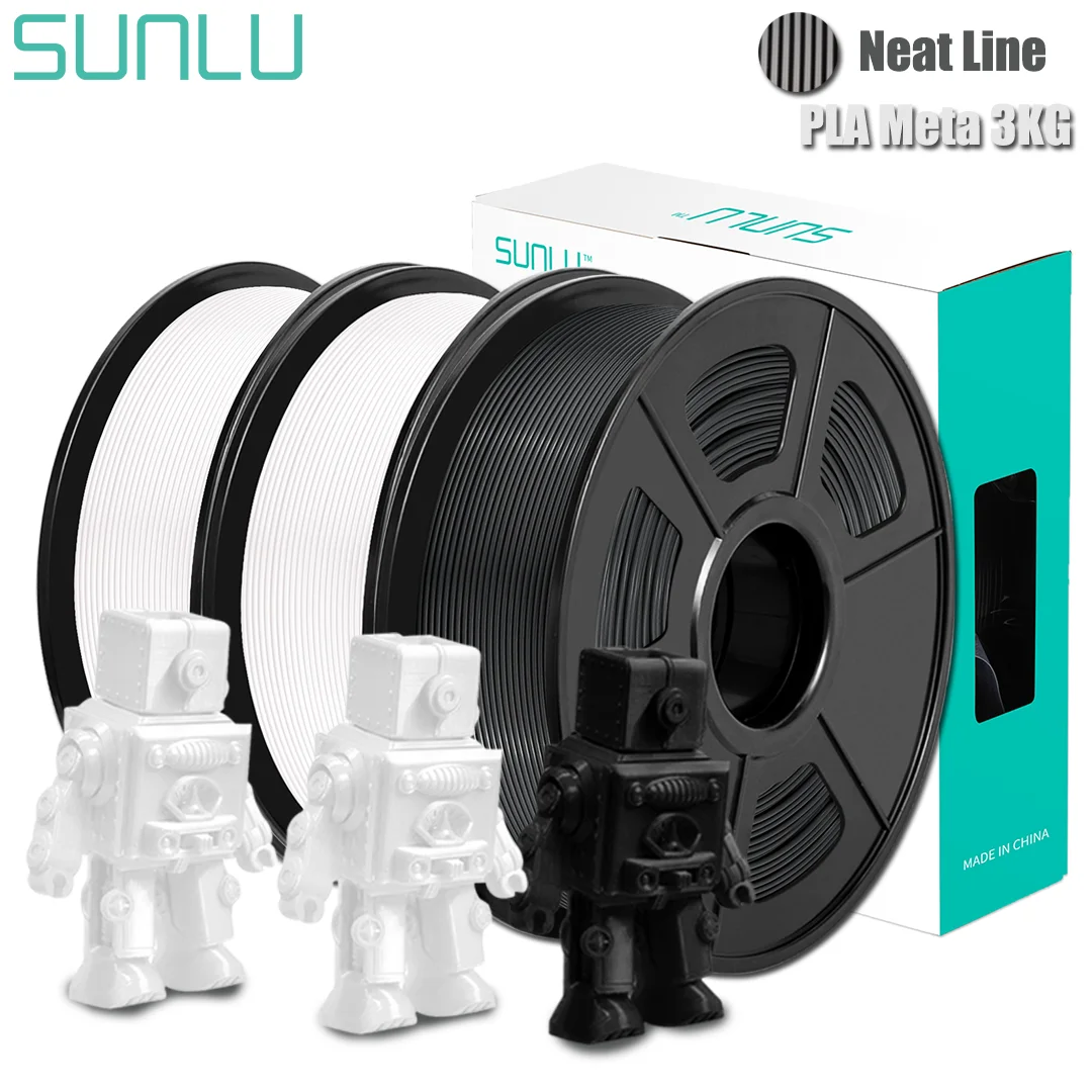 Filament SUNLU PLA Czarny (BLACK)