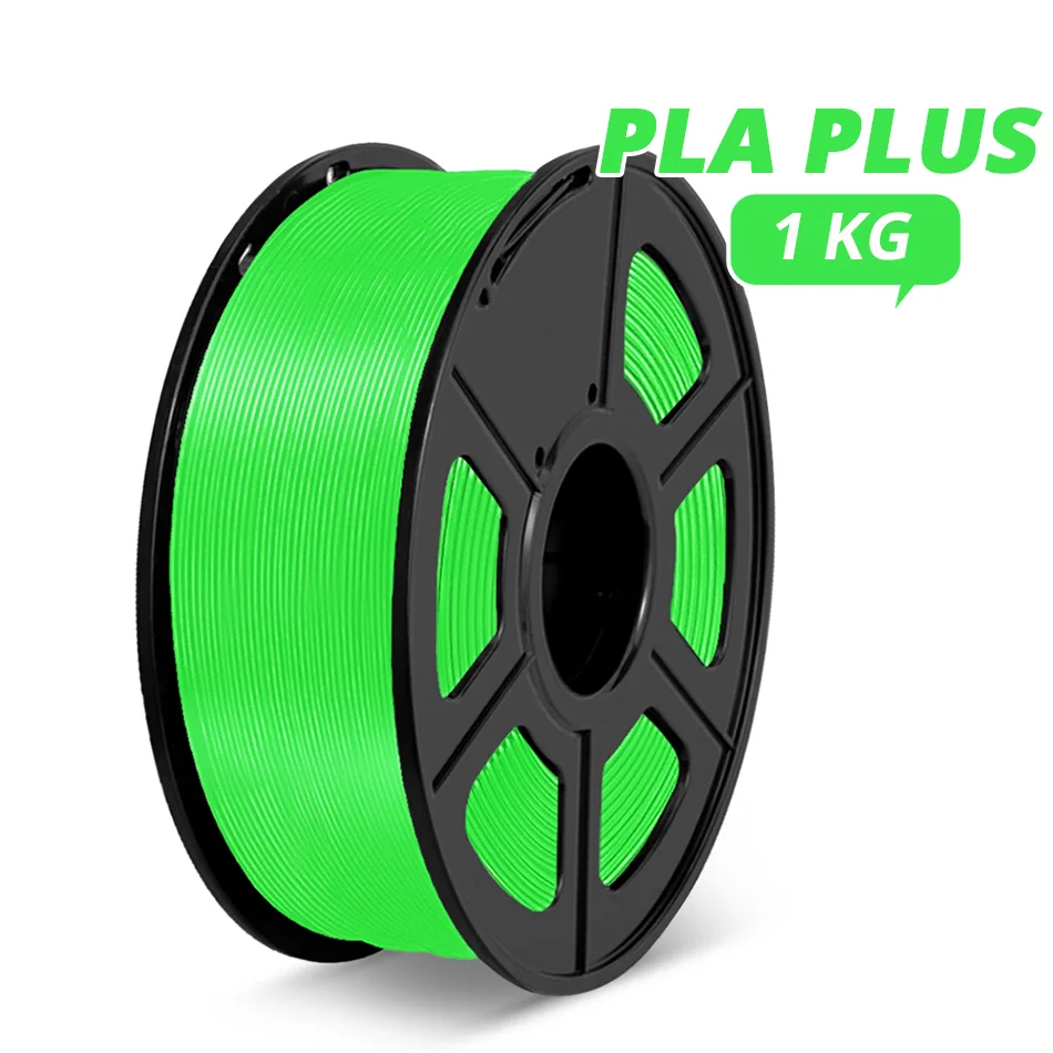 Filament SUNLU PLA Plus Zielony (GREEN)