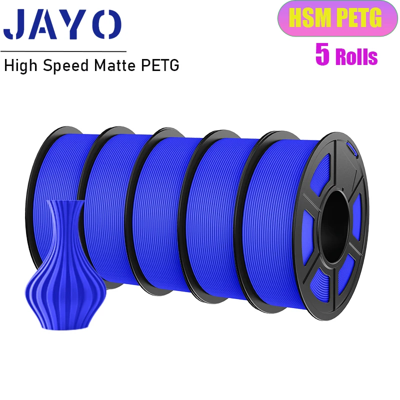 Filament JAYO PETG High-Speed Niebieski Matowy (BLUE MATTE)