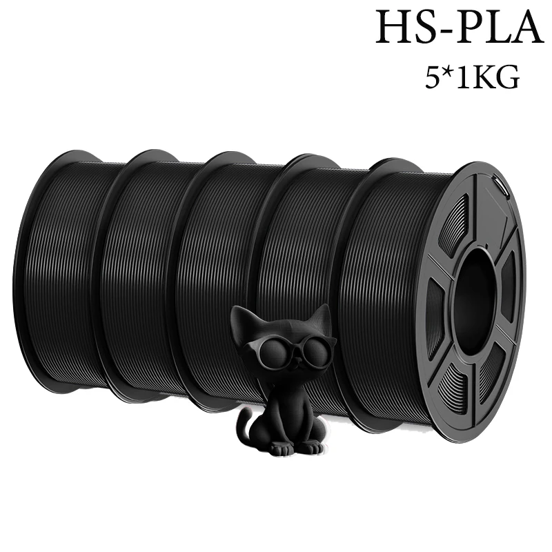 Filament TECBEARS PLA High-Speed Czarny (BLACK)