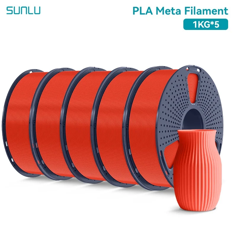 Filament SUNLU PLA Czerwony (RED)