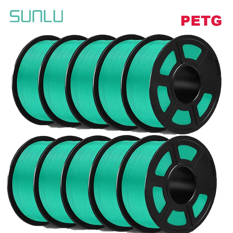 Filament SUNLU PETG Zielony (GREEN)