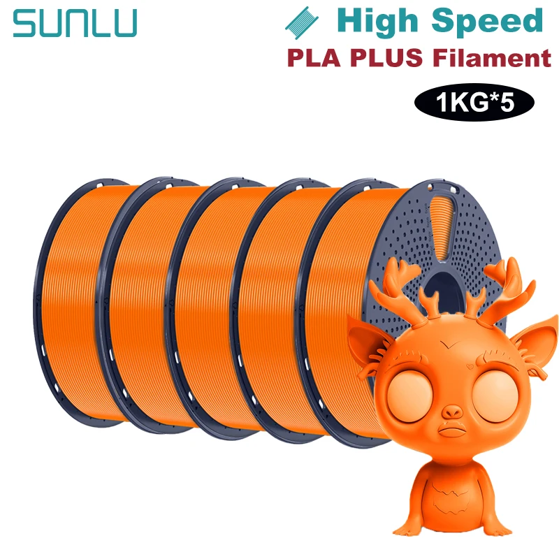 Filament SUNLU PLA High-Speed Pomarańczowy (ORANGE)