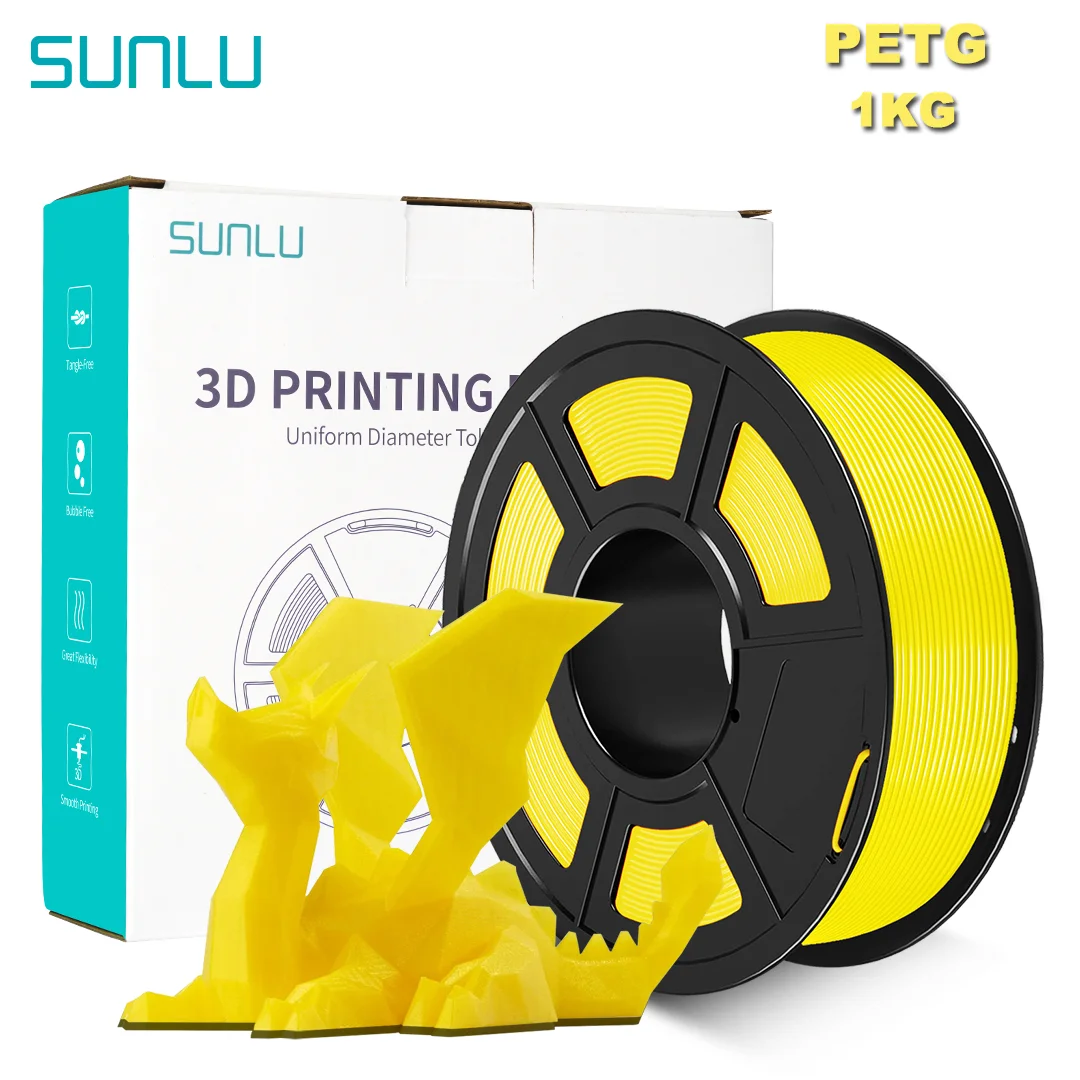 Filament SUNLU PETG Żółty (YELLOW)