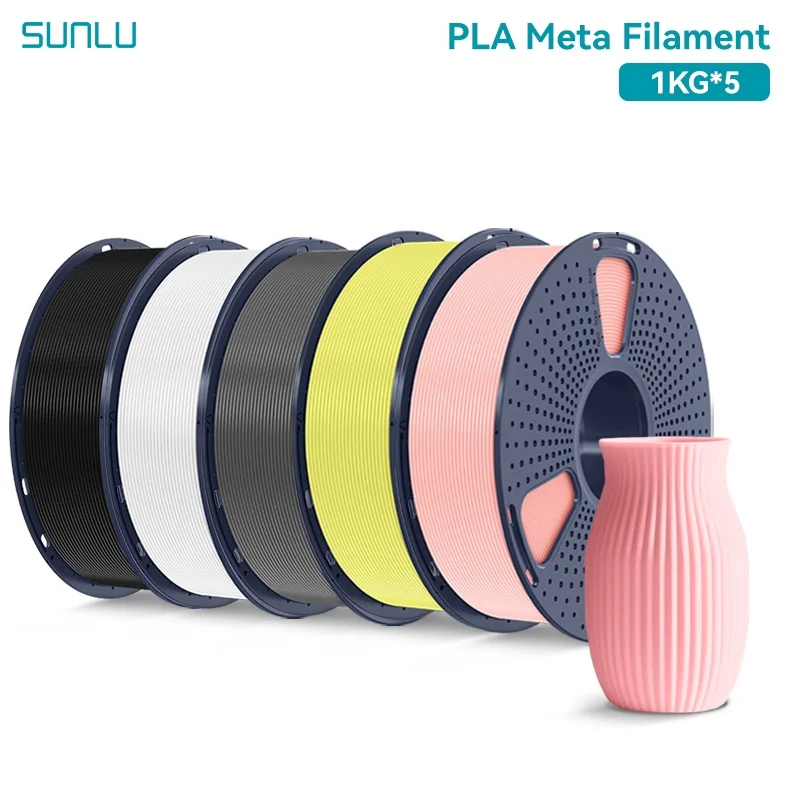 Filament SUNLU PLA Czarny (BLACK)
