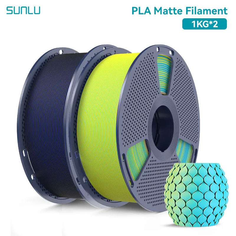 Filament SUNLU PLA  Dwukolorowy Matowy (DUAL MATTE)