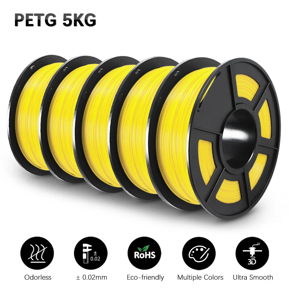 Filament SUNLU PETG Żółty (YELLOW)