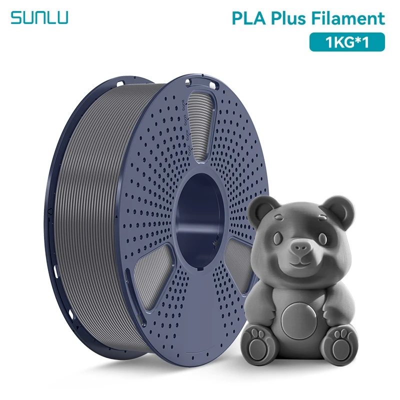 Filament SUNLU PLA Plus Szary (GRAY)