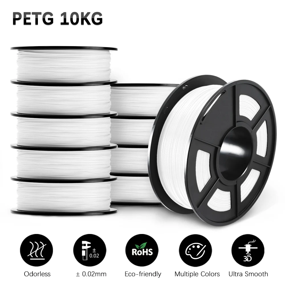 Filament SUNLU PETG Biały (WHITE)
