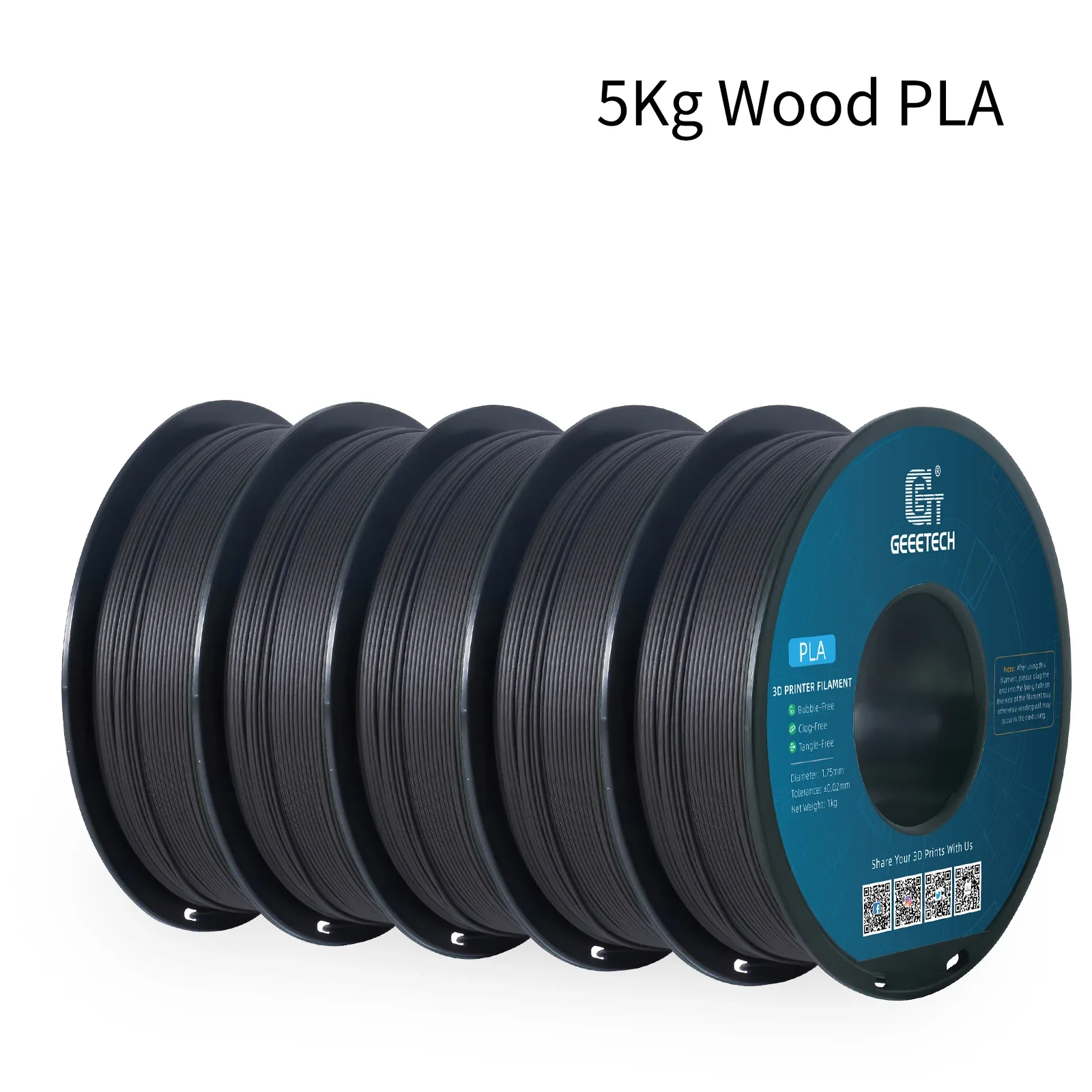 Filament GEEETECH PLA  Drewniany (WOOD)