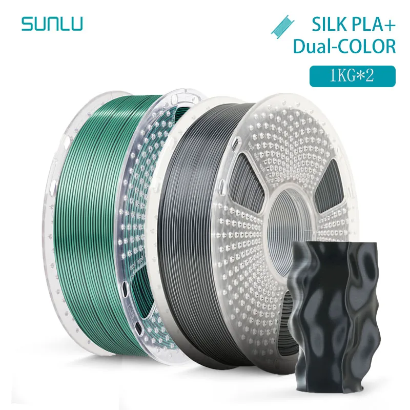 Filament SUNLU PLA  Dwukolorowy Jedwabny (DUAL SILK)